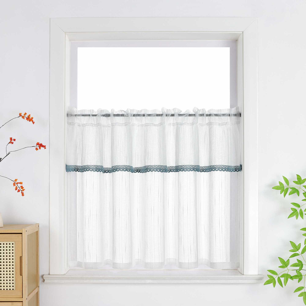Moderne Wohnzimmer Gardinen mit Spitze – Elegant & Stilvoll Vorhang