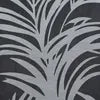 Voile Gardine in Ausbrenner Qualität mit Blätter Muster transparenter Vorhang Unifarbiges Schals Wohnzimmer Fensterschal 1 Stück