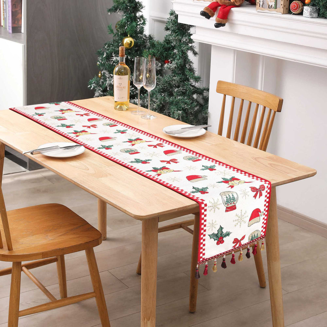Festlicher Weihnachtstischläufer